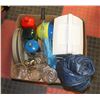 Image 1 : LARGE BOX OF CAMPING/OUTDOOR GEAR