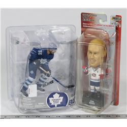 LOT OF 2 FIGURES INCL JASON BLAKE TORONTO MAPLE