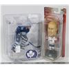 Image 1 : LOT OF 2 FIGURES INCL JASON BLAKE TORONTO MAPLE