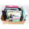 Image 1 : BOX FULL OF OFFICE SUPPLIES INCL. MARTHA