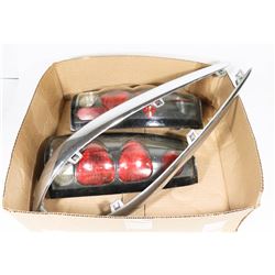 BOX W/ 2 GM TRUCK TAIL LIGHT BASES, 2