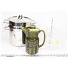 Image 1 : MINI STOCK POT WITH PITCHER AND A PARTY TRAY
