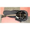 Image 1 : ROVER BLACK MANDOLIN WITH SOFT CASE