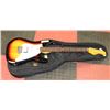 Image 1 : TYPHOON ELECTRIC SUNBURST GUITAR W/ SOFT CASE.