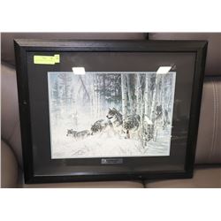 20"X24" LARRY FANNING WINTERS LACE.