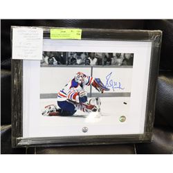 GRANT FUHR GUARANTEED AUTHENTIC AUTOGRAPHED