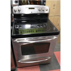 GE STAINLESS STEEL STOVE W-30 L-25 H-37