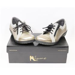 MILANO LONDON 8069PF WALKING SHOE, LIGHT GREY