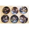 Image 1 : SET OF 6 'WINGS UPON THE WIND' COLLECTOR PLATE