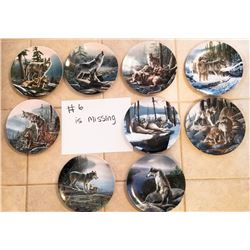 SET OF 10 'CALL OF THE WILDERNESS' COLLECTOR PLATE
