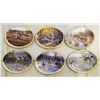 Image 1 : SET OF 6 'TRAIL OF THE WHITETAIL' COLLECTOR PLATE