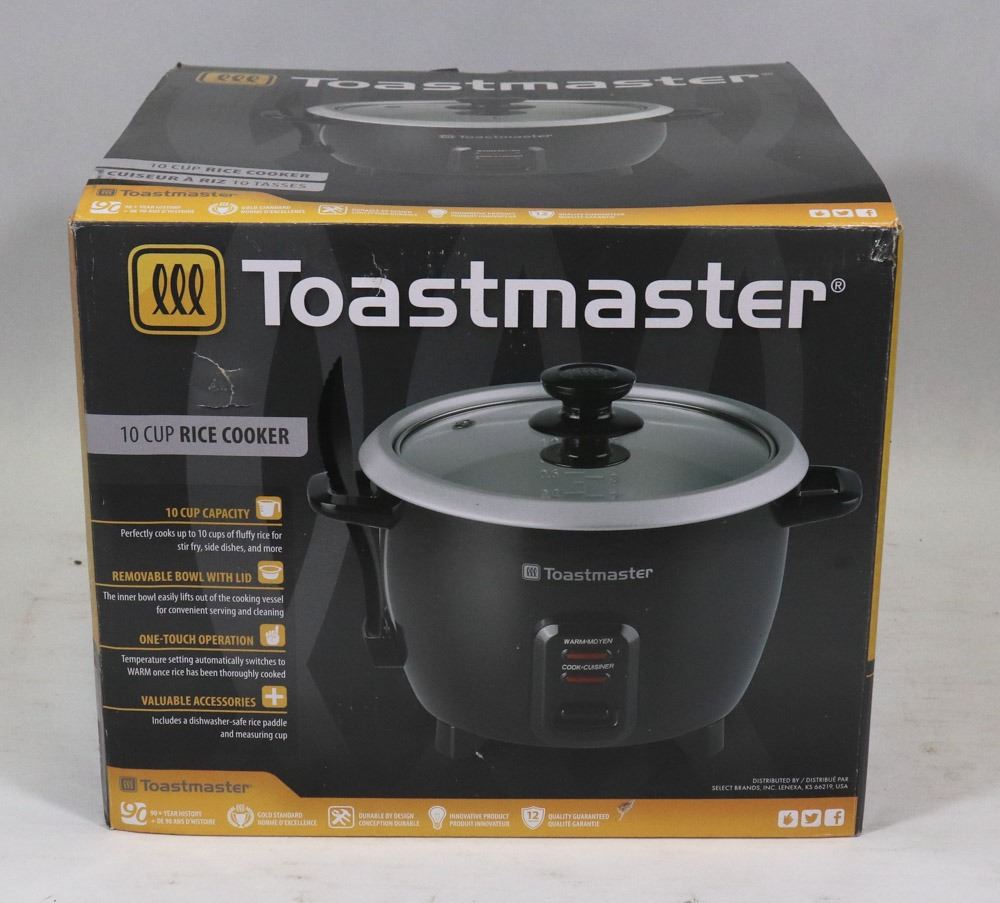 TOASTMASTER 10 CUP RICE COOKER - Kastner Auctions
