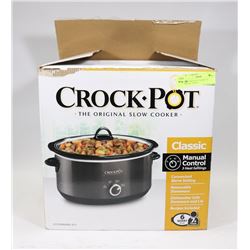 CROCK POT CLASSIC 5.6 SERVES 7 PEOPLE
