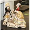Image 1 : STAMPED VINTAGE PORCELAIN DECORATION
