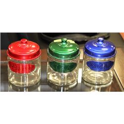 3 PIECE CANISTER SET