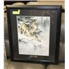 Image 1 : 20"X24" LARRY FANNING ALPHA PAIR FRAMED AND MATTED