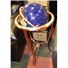 Image 1 : WORLD GLOBE WITH BRASS STAND