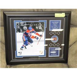 PRO FRAMED PHOTO COMMEMORATING LEON DRAISAITL'S
