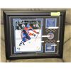 Image 1 : PRO FRAMED PHOTO COMMEMORATING LEON DRAISAITL'S