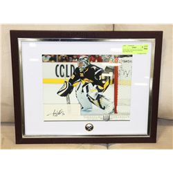 RYAN MILLER SIGNED PORTRAITS 8X10 WITH COA