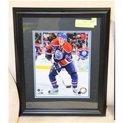 PRO FRAMED PHOTO OF RYAN SMYTH "CROSBY TURN" IN