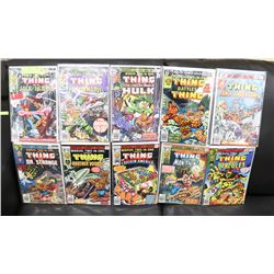 MARVEL TWO IN ONE VINTAGE COMIC BOOKS 35 CENT