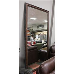 FRAMED MIRROR, DANCEHALL SIZED, 4.5'X 9' 3"
