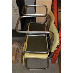 GROUP OF 4 VINTAGE SIDECHAIRS