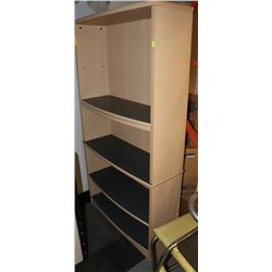 2 TONE BOOKSHELF 38X12.5X69"H