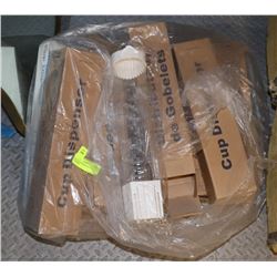 BAG OF CUP DISPENSER FOR WATER COOLERS