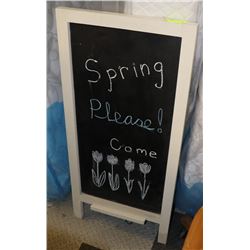 SANDWICH BOARD.