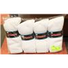 PACKAGE OF 12 WHITE WINNER MENS SIZE 10-13 SOCKS