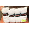 PACKAGE OF 12 WHITE WINNER MENS SIZE 10-13 SOCKS