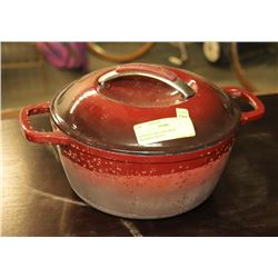 KITCHEN AID CAST IRON ENAMELLED POT