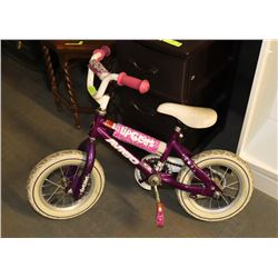 AVIAGO GIRLS BIKE 12" WHEELS