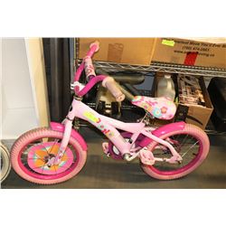 AVIAGO GIRLS BIKE 14" WHEELS