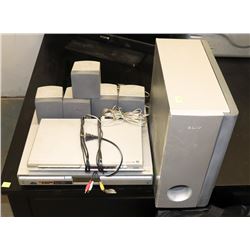 SONY SURROUND SOUND SYSTEM WITH PHILLIPS DVD
