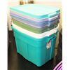 Image 1 : BUNDLE OF 4 RUBBERMAID ROUGHNECK