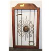 Image 1 : RUSTIC WOOD & METAL DECORATIVE