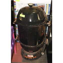 COLEMAN PROPANE GAS SMOKER GRILL