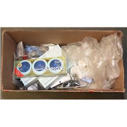 RED BOX OF NEW WATER COOLER TAPS