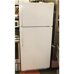 WHITE FRIGIDARE STAND UP FRIDGE/FREEZER