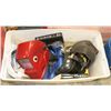 Image 1 : TOTE OF GRINDING AND WELDING MASKS