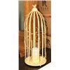 Image 1 : DECORATIVE BIRD CASE/CANDLE HOLDER