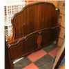 Image 1 : ANTIQUE DOUBLE BED HEADBOARD & FOOTBOARD