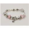 NEW! PANDORA STYLE 925 SILVER CHARM BRACELET