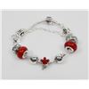 NEW! PANDORA STYLE 925 SILVER CHARM BRACELET