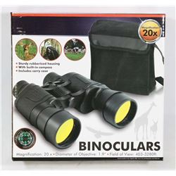 NEW! BINOCULARS W/ BUILT-IN COMPASS