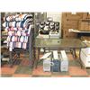 Image 1 : PATIO TABLE (39"X60.5"X28") WITH 6 CHAIRS.