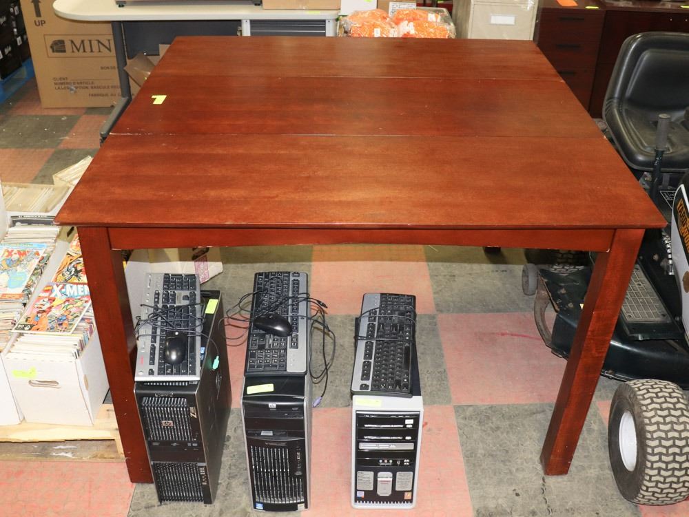 BAR HEIGHT DINING TABLE (54"X54"X36")